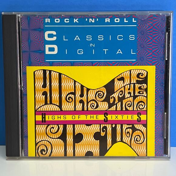 Highs of the Sixties CD 1986 - Rock ‘N’ Roll Classics Compilation in Digital - Picture 1 of 6